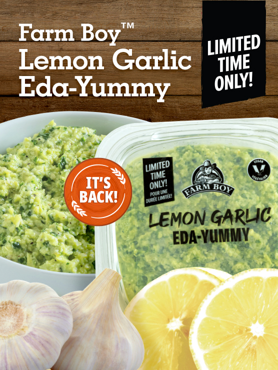 Farm Boy Lemon Garlin Eda Yummy Dip